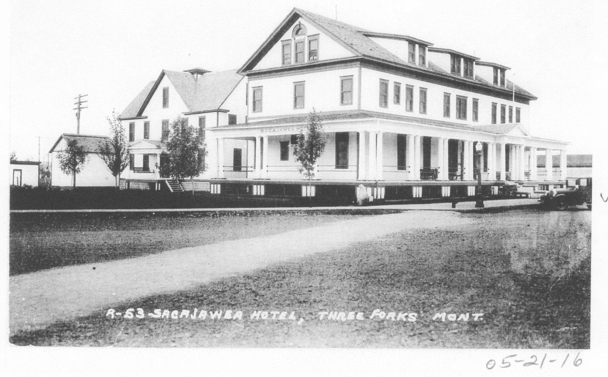 The Sacajawea Hotel Three Forks Exteriér fotografie